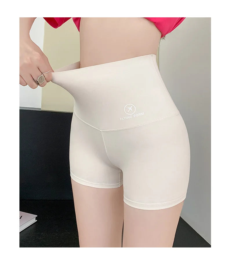2023 Summer Sports Yoga Shorts Women Letter Embroidery Biker Shorts Women High Waist Casual Streetwear Elastic Female Underwear